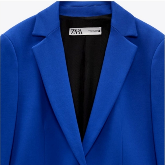 Zara 2 pcs Fitted blazer with pocket + Skirt - Picture 8 of 14